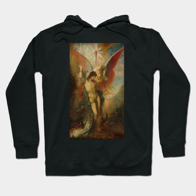 Saint Sebastian And The Angel by Gustave Moreau Hoodie by Classic Art Stall